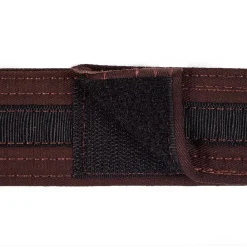 Adjustable Black Striped Belt