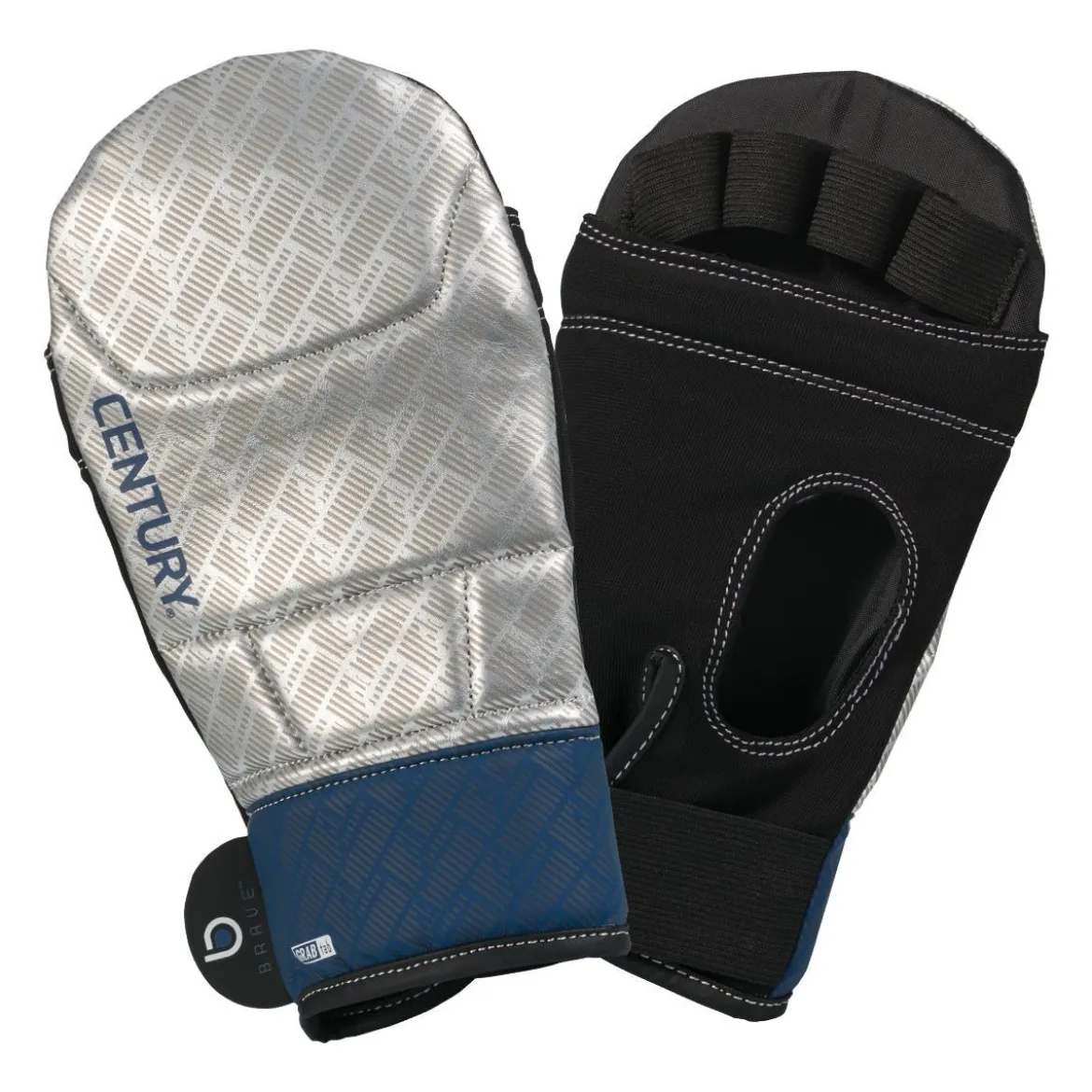 Brave Bag Gloves - Silver/Navy