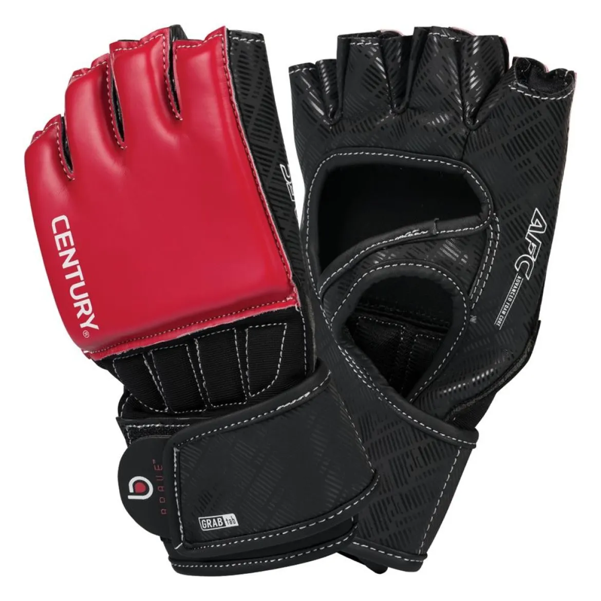Brave Open Palm Gloves - Black/Red