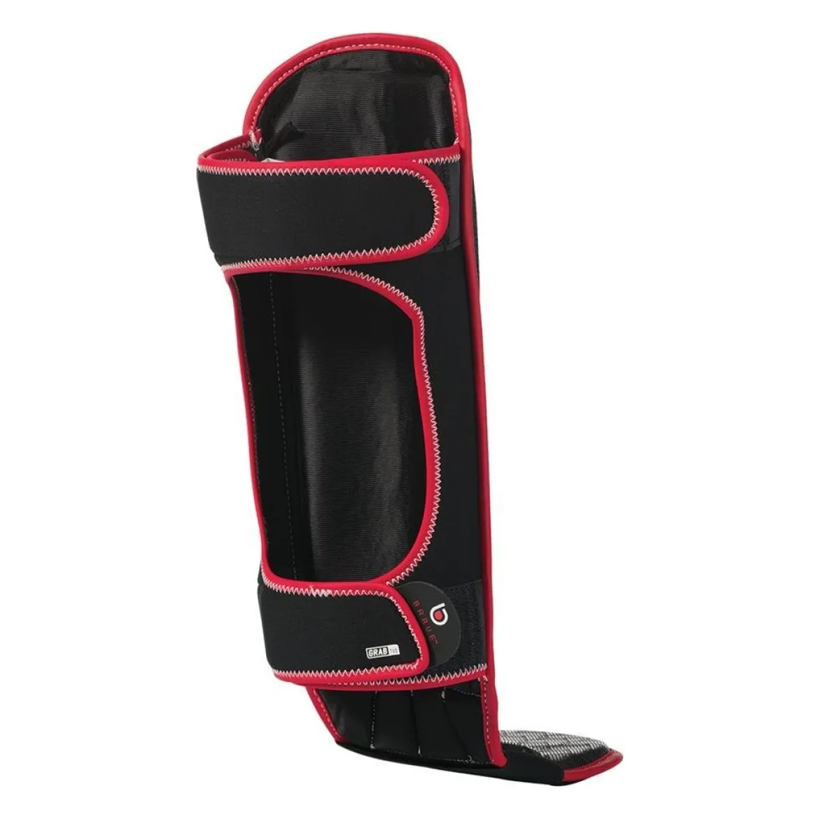Brave Shin Instep Guards - Red/Black