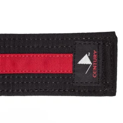 Double Wrap Deluxe Striped Black Belt
