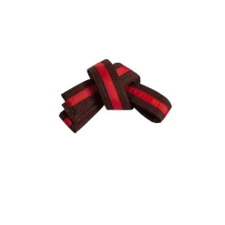 Double Wrap Single Striped Belt