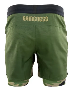 Gameness Men's Combate Lined Grappling Shorts