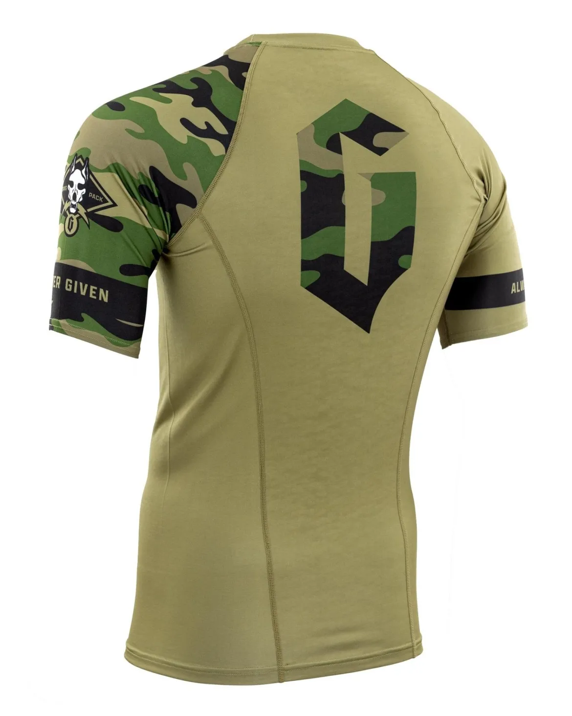 Gameness Men's Combate Short Sleeve Rash Guard
