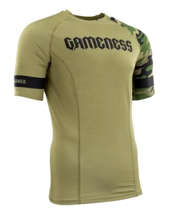 Gameness Men's Combate Short Sleeve Rash Guard