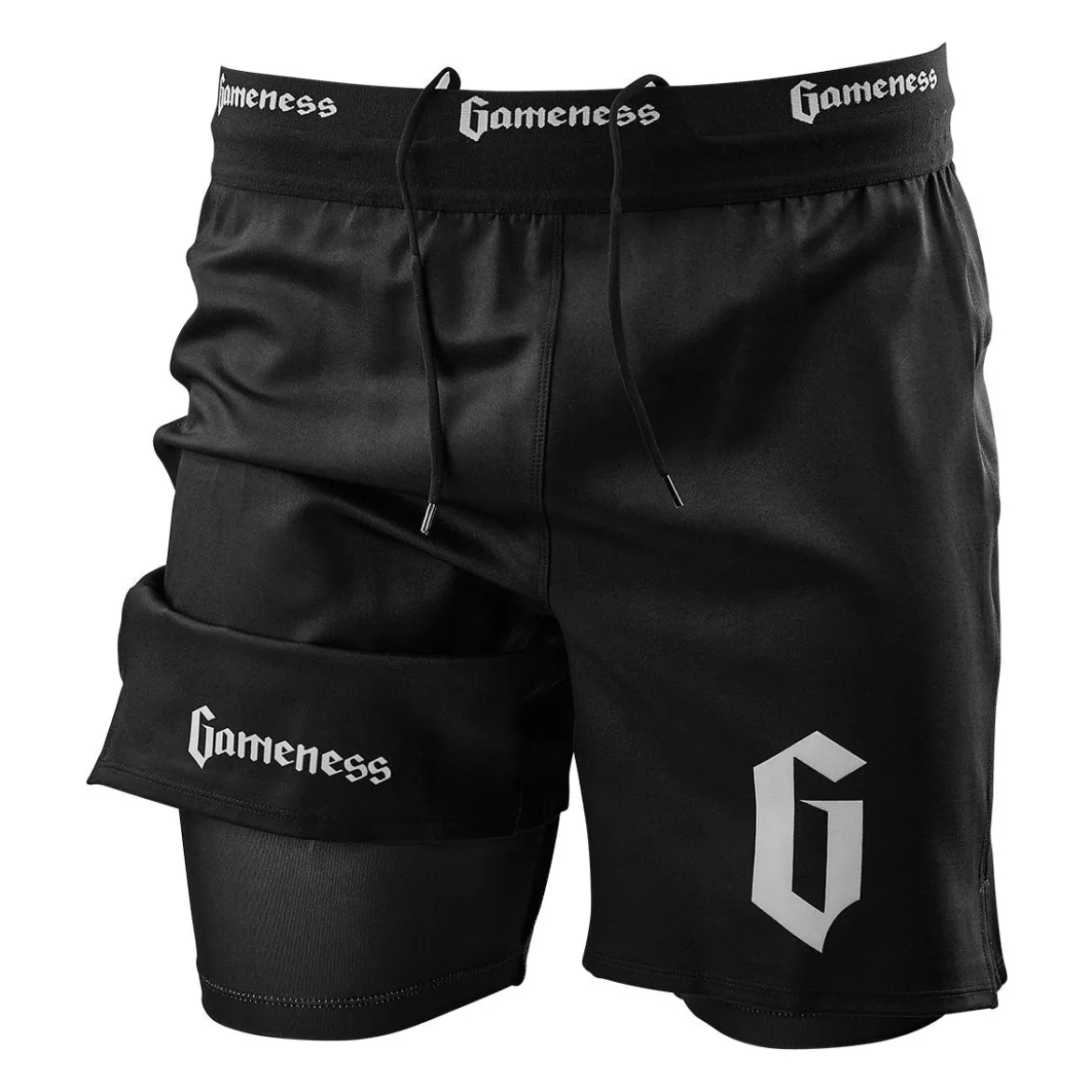 Gameness Men's Lined Pro Grappling Short