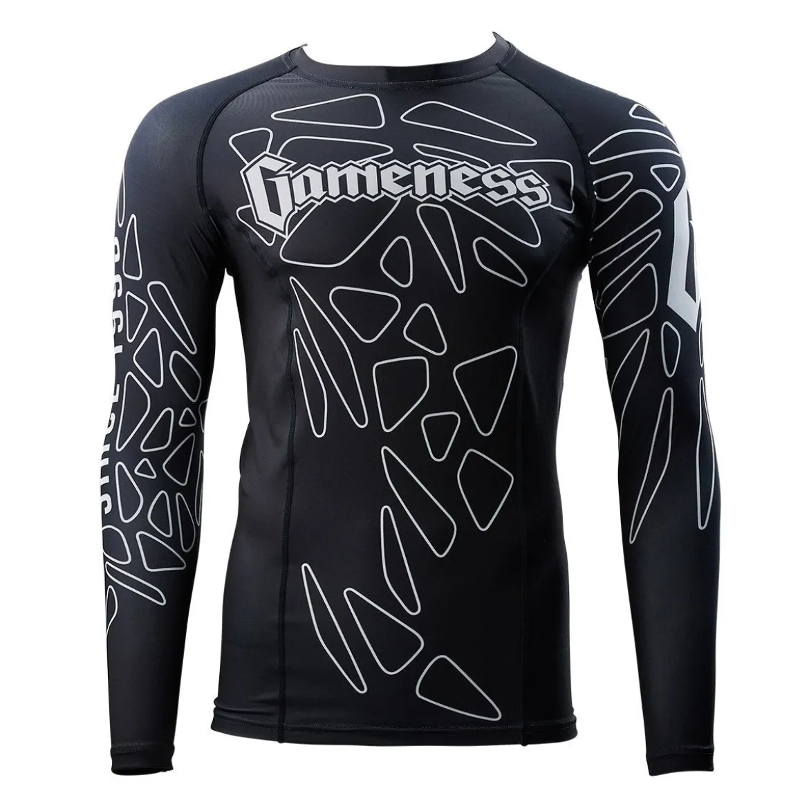 Gameness Men's Long Sleeve Pro Ranked Rash Guard