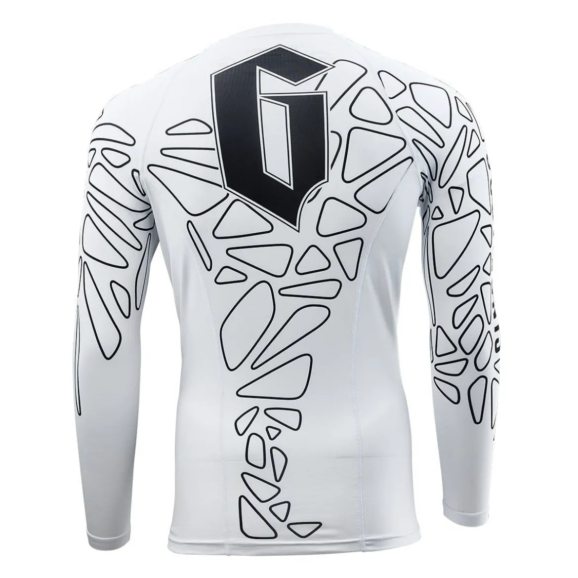 Gameness Men's Long Sleeve Pro Ranked Rash Guard