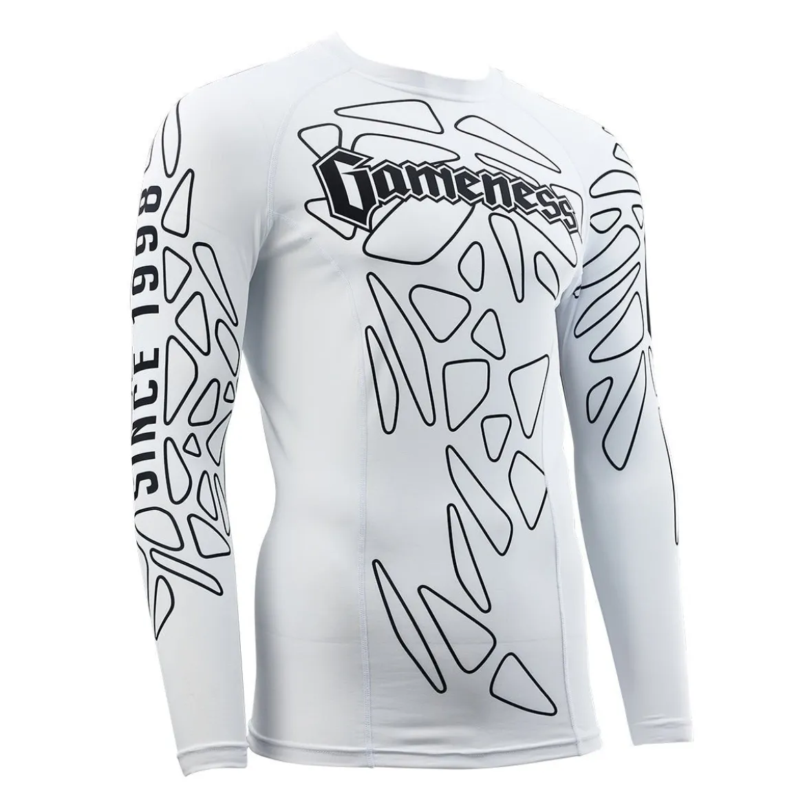 Gameness Men's Long Sleeve Pro Ranked Rash Guard