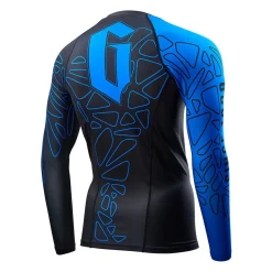 Gameness Men's Long Sleeve Pro Ranked Rash Guard