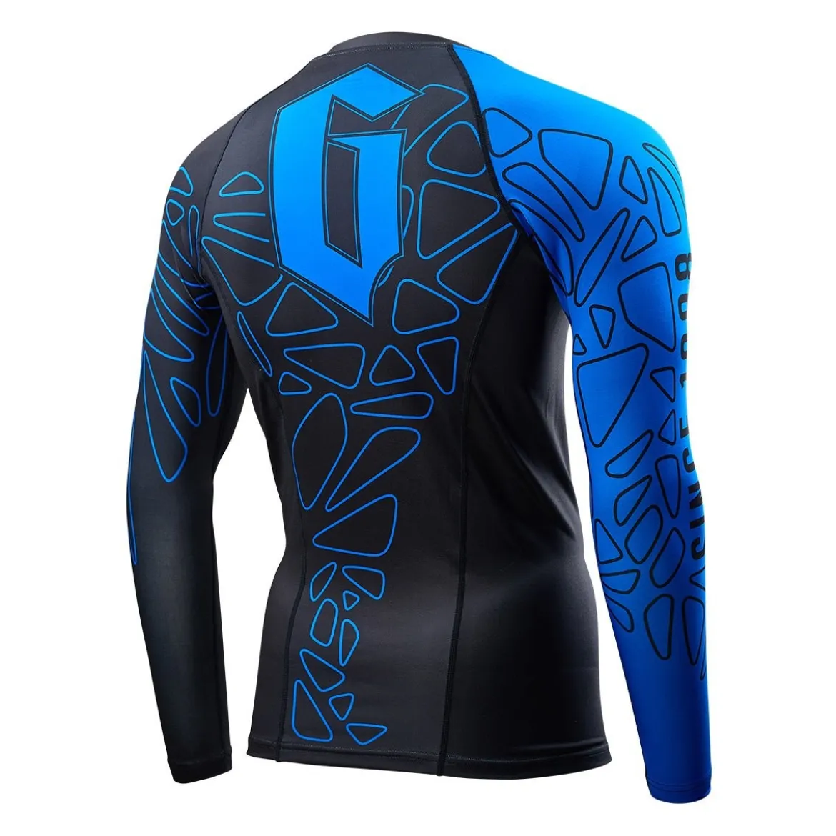 Gameness Men's Long Sleeve Pro Ranked Rash Guard