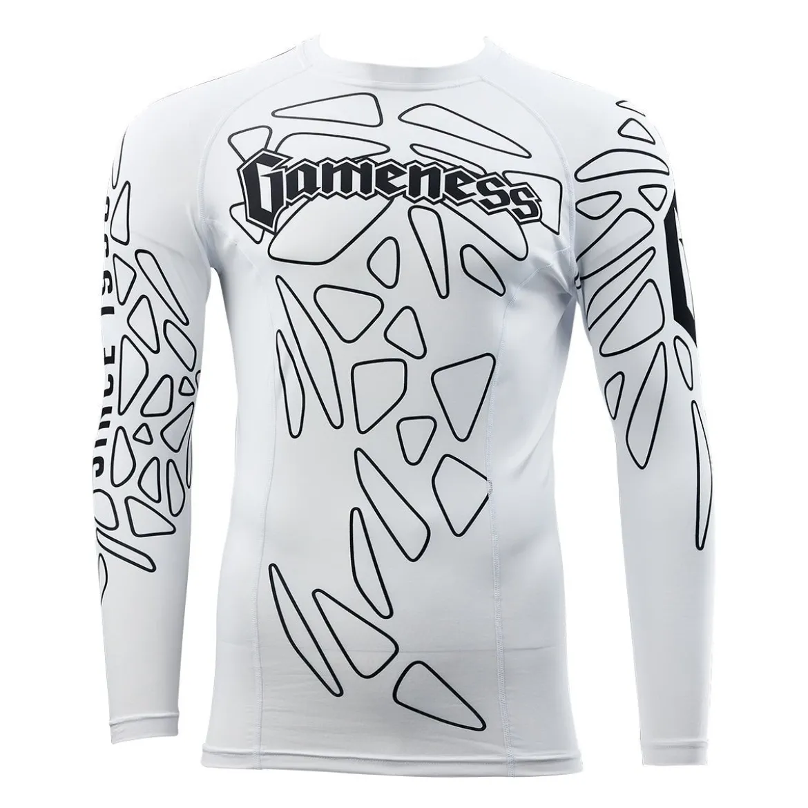 Gameness Men's Long Sleeve Pro Ranked Rash Guard
