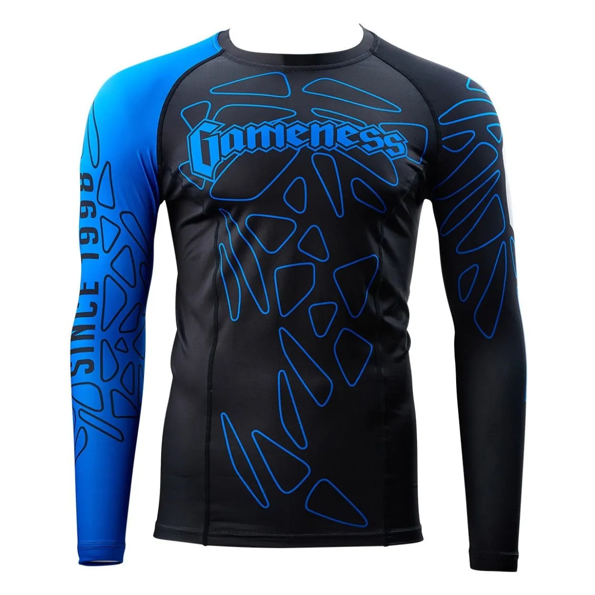 Gameness Men's Long Sleeve Pro Ranked Rash Guard