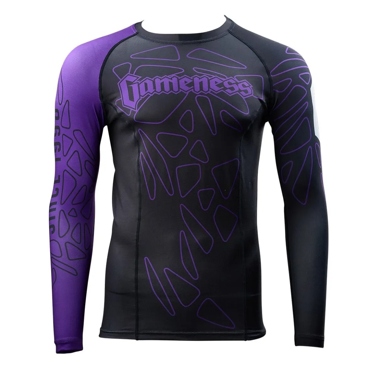 Gameness Men's Long Sleeve Pro Ranked Rash Guard