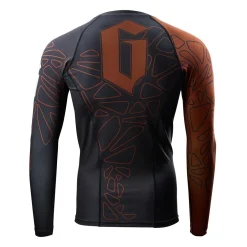 Gameness Men's Long Sleeve Pro Ranked Rash Guard