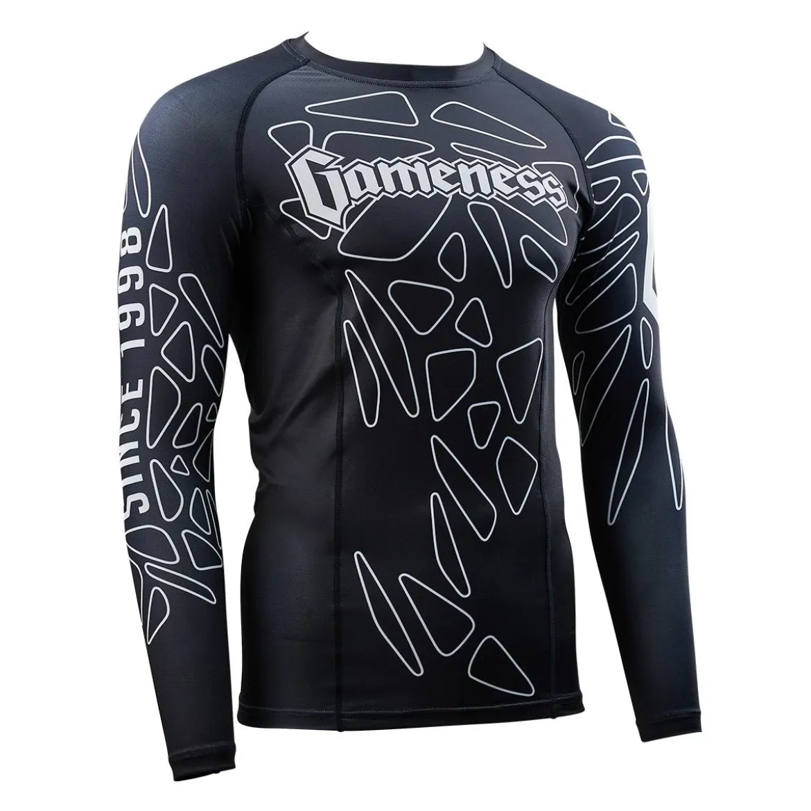 Gameness Men's Long Sleeve Pro Ranked Rash Guard