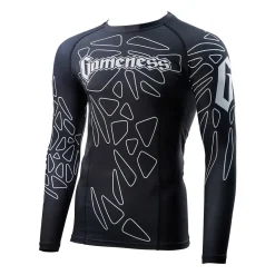 Gameness Men's Long Sleeve Pro Ranked Rash Guard