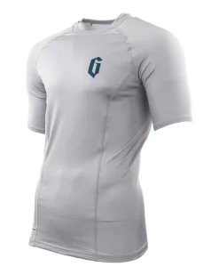 Gameness Men's Short Sleeve Solid Rash Guard