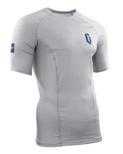 Gameness Men's Short Sleeve Solid Rash Guard