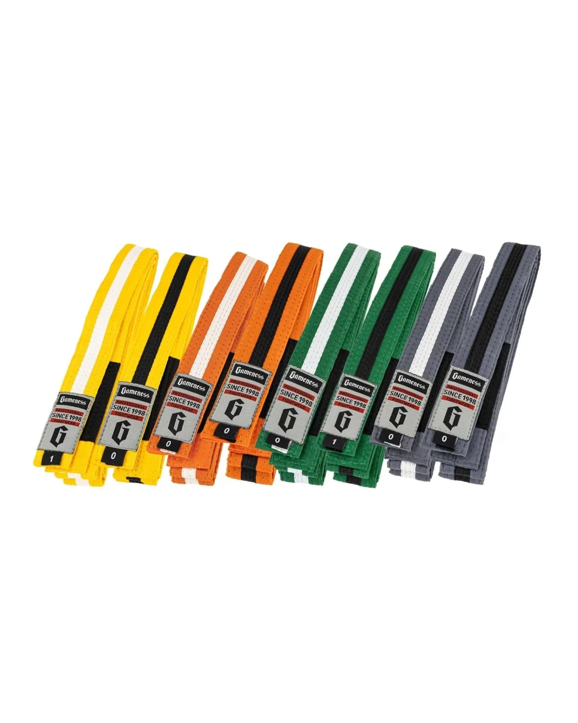 Gameness Youth Ultra-Light Striped Competition Belt