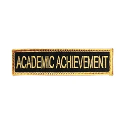 Iron-On Rank Patch - Academic Achievement