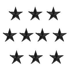 Iron-On Star Patches - 10 Pack