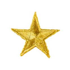 Iron-On Star Patches - 10 Pack