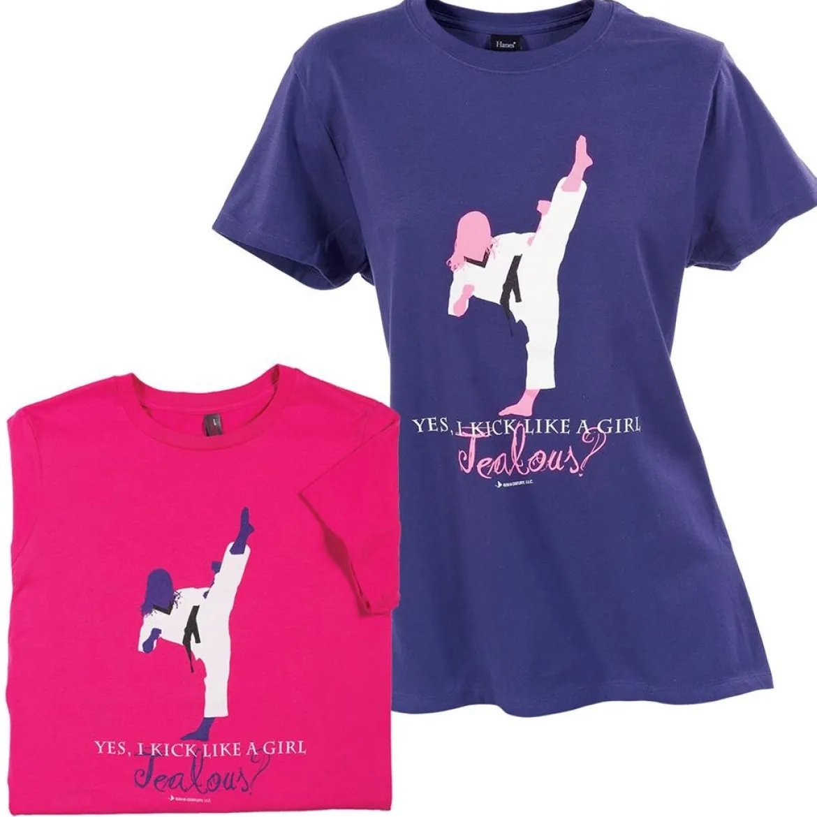 Kick Like A Girl Tee