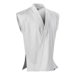 8 oz. Middleweight Brushed Cotton Sleeveless Traditional Jacket