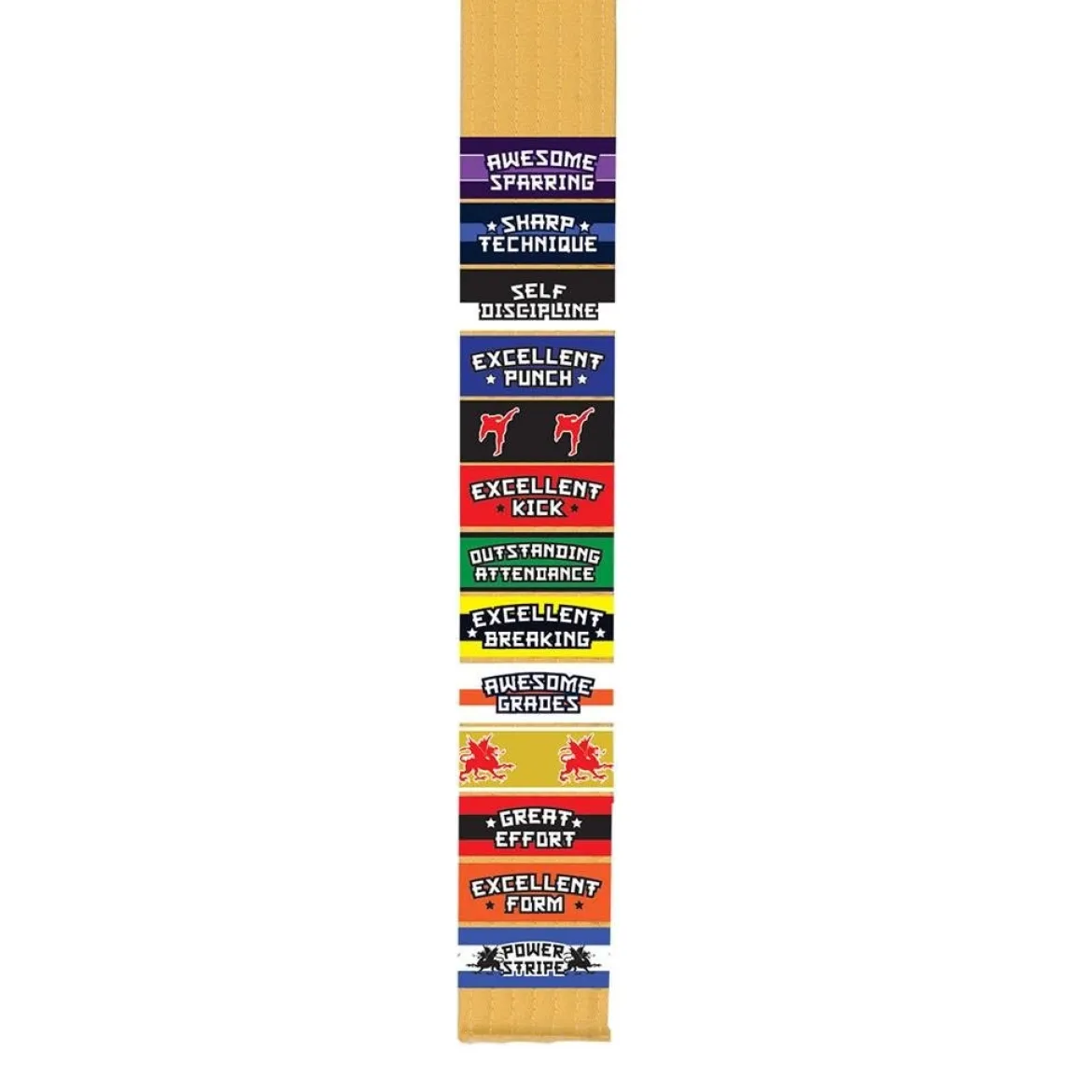 Power Belt Stripe - Outstanding Attendance