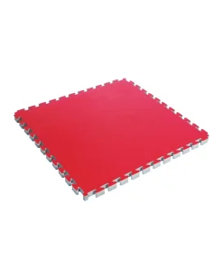 Reversible 1" Puzzle Mat Eight Piece Bundle - Blue/Red