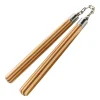 Round Bamboo Ball-Bearing Nunchaku