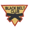 Sewn-In Triangle Patch - Black Belt Club