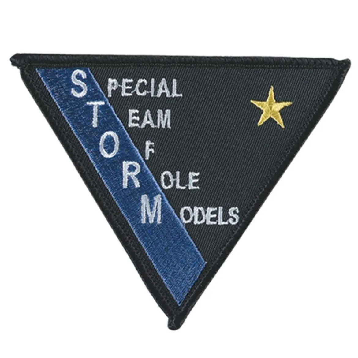 Sewn-In Triangle Patch - Storm Patch