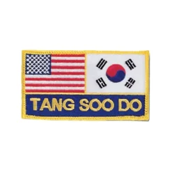 Sewn-In USA/Korea/TSD Patch