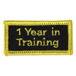 Sewn-In 1 Year Service Patch