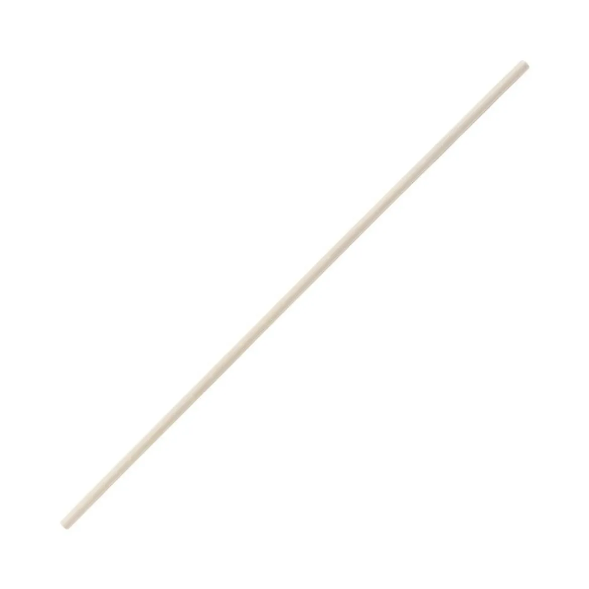 Straight White Wax Bo Staff - Youth