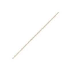 Straight White Wax Bo Staff - Youth