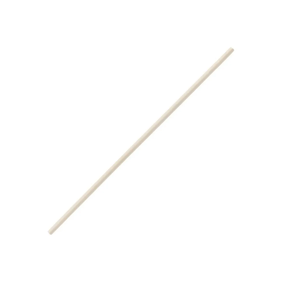 Straight White Wax Bo Staff - Youth