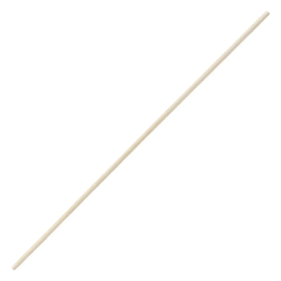 Straight White Wax Bo Staff - Youth